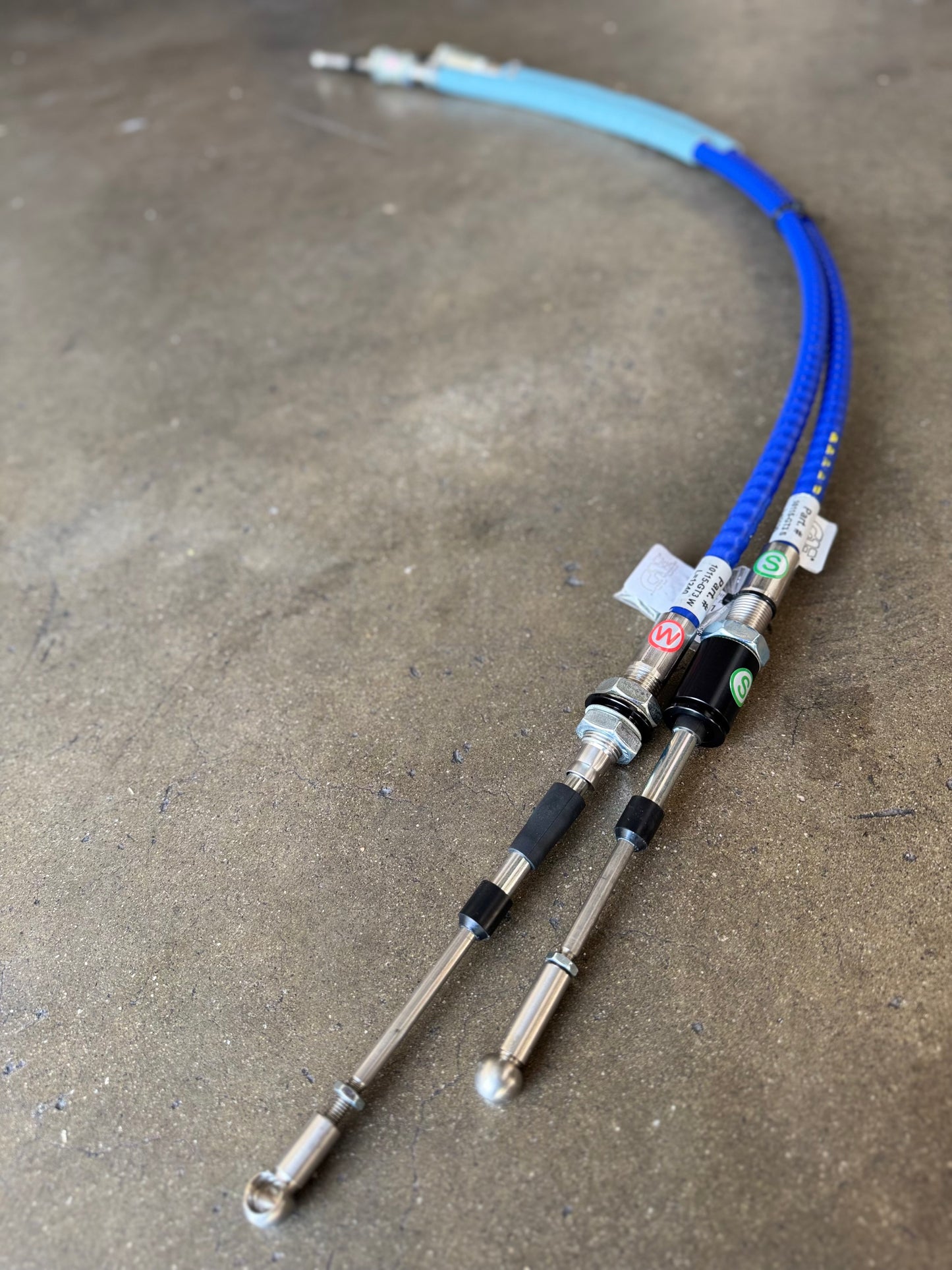 10115 CAE Shift Cables - Porsche 996, 997 GT2 & GT3& Turbo; 996 CUP