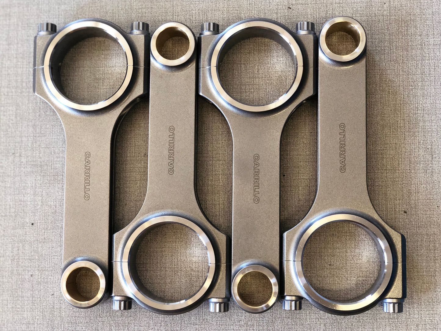SCR6760-6 996 M96 Carrillo Porsche 3.4L 3/8 WMC Bolt Connecting Rods