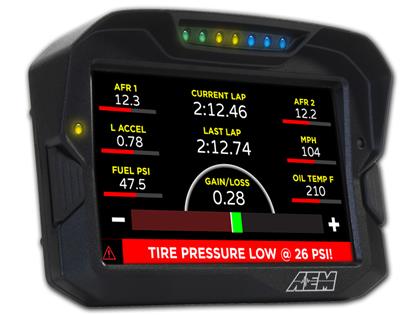 30-5600 AEM CD-5 Carbon Digital Dash Display